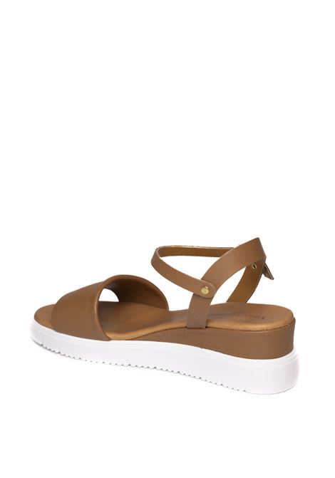 Tan leather sandal YUNA MARSELLA | FZ3-02XLVIT-CUOIO